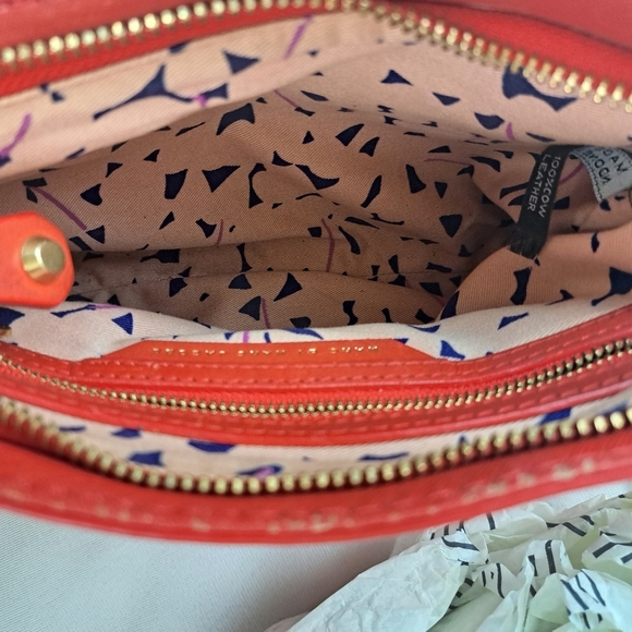 Marc by Marc Jacobs Red Alphabet Crossbody 100% Cow Leather Vintage - Picture 12 of 16